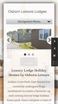 Mobile Screenshot of osbornleisurelodges.co.uk